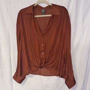 Elegant Button Up Blouse